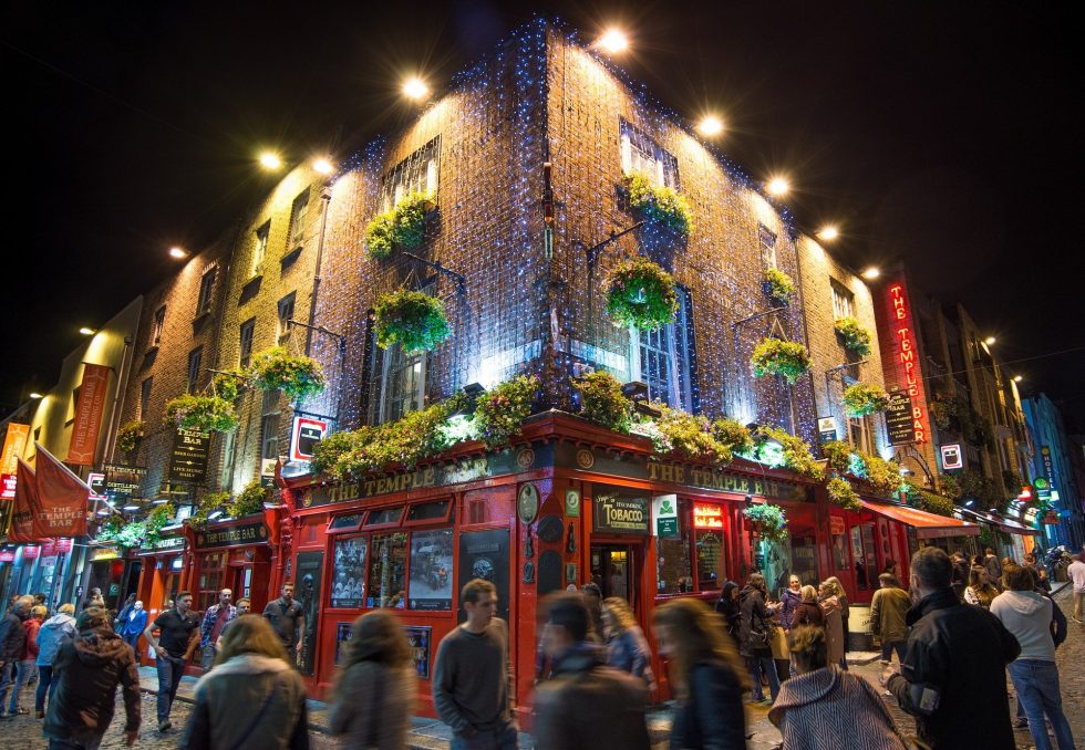 L'esprit de Noel a Dublin en Irlande